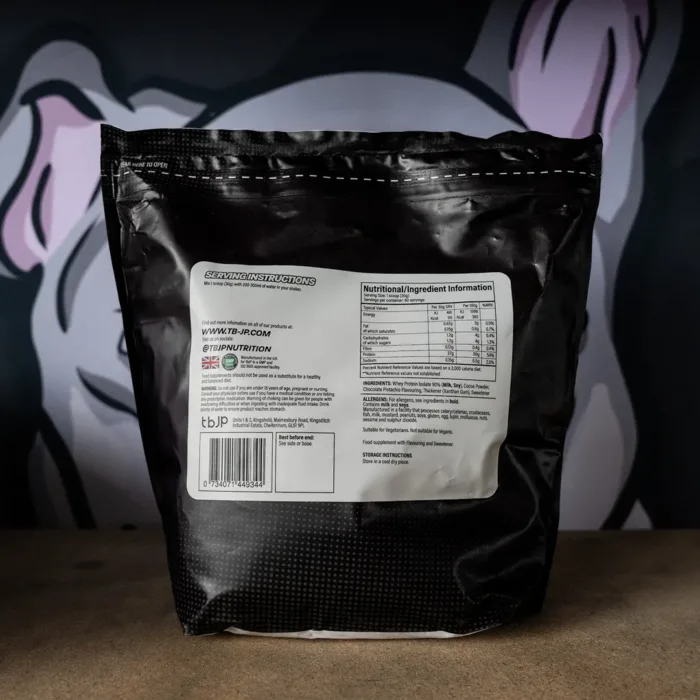 TBJP ISO PRO - Chocolate Pistachio Back