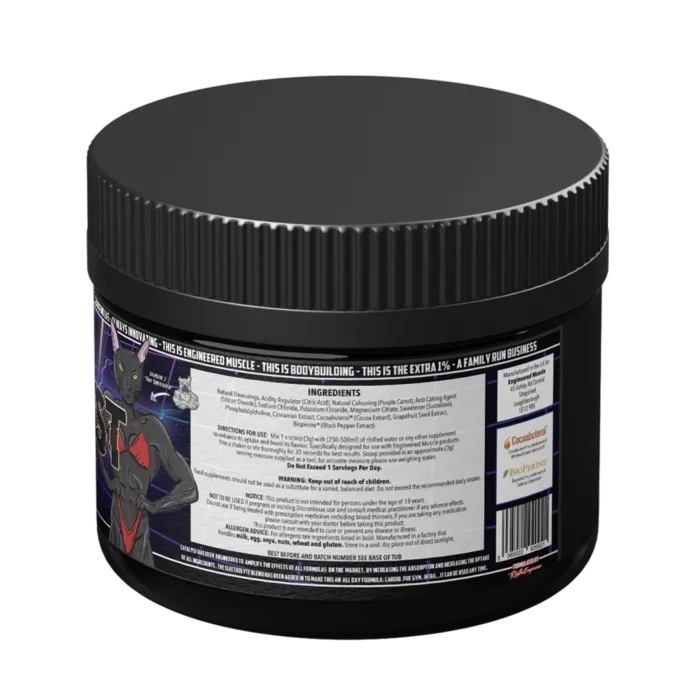 Engineered Muscle Catalyst, performance catalyst with added electrolytes fro hydration ingredients