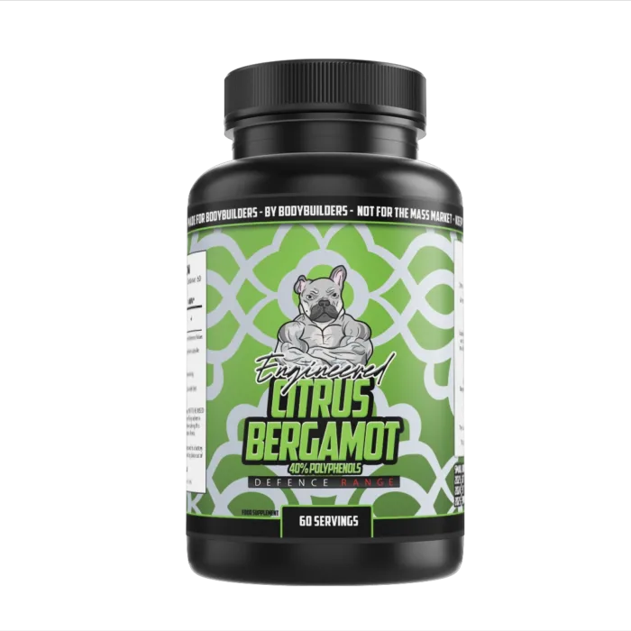 engineered muscle citrus bergamot bottle