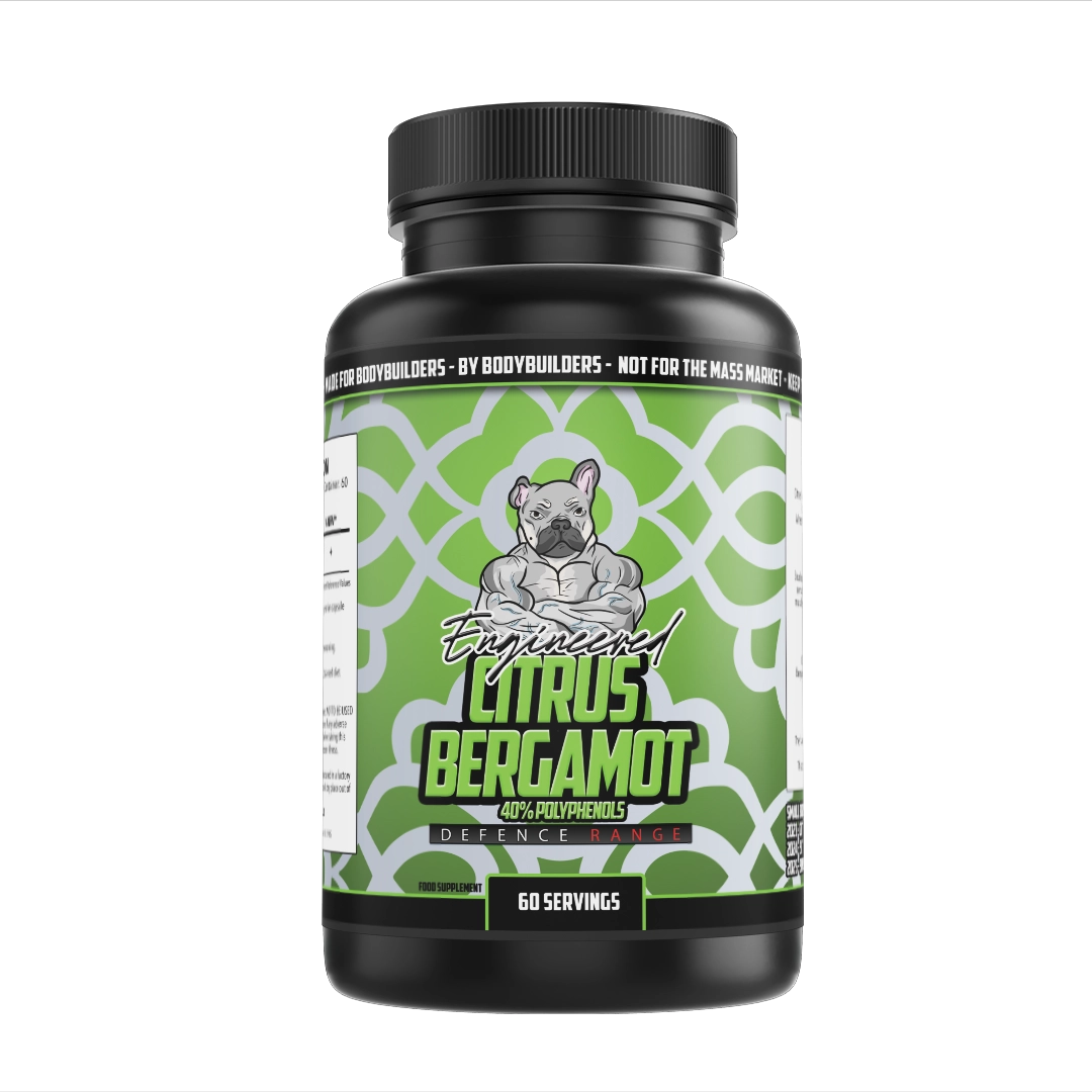 engineered muscle citrus bergamot bottle