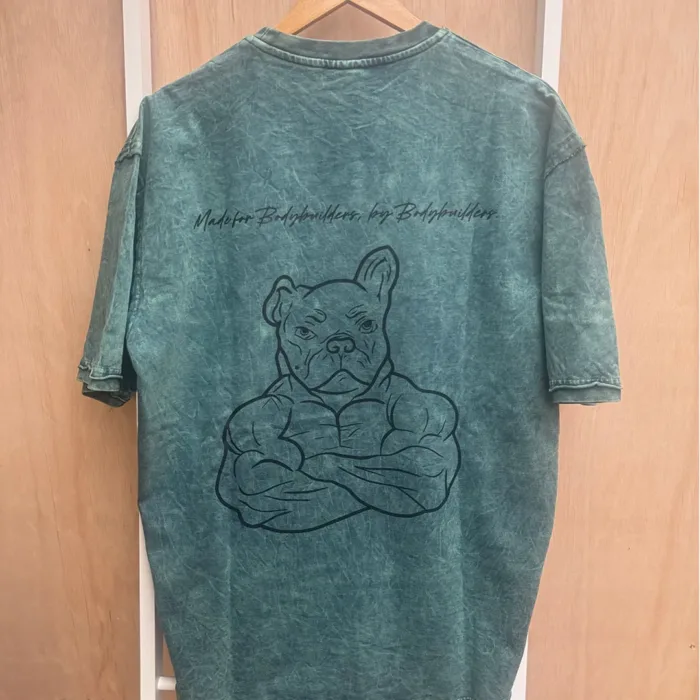 Super Oversized Acid Wash Tee - Image 9
