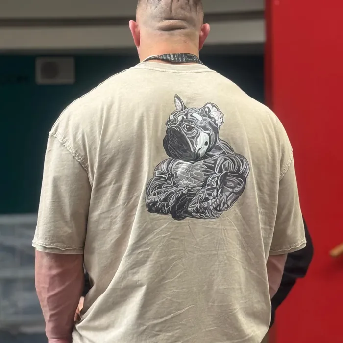 Engineered Muscle Season 2 oversized Tee grety in situ
