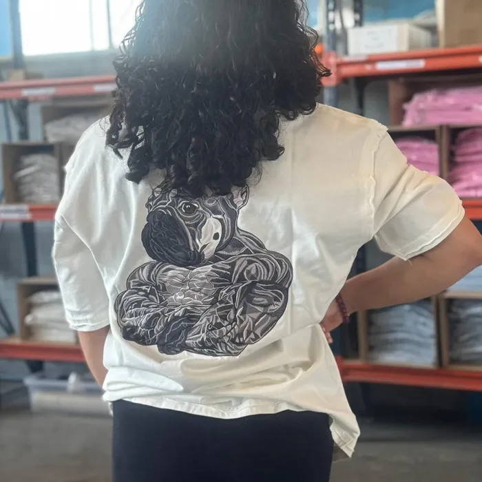 Engineered Muscle Season 2 oversized Tee white