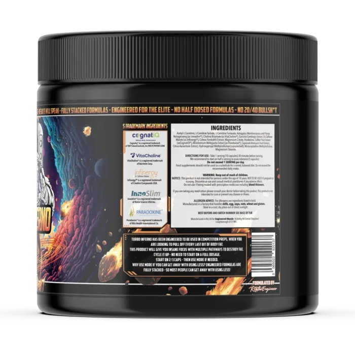 engineered muscle turbo inferno ingredients