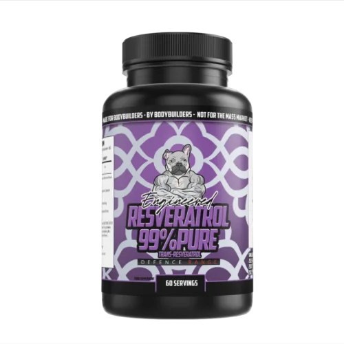 engineered muscle resveratrol bottle