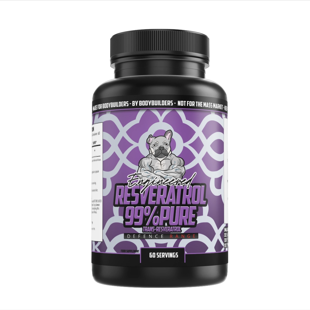 engineered muscle resveratrol bottle