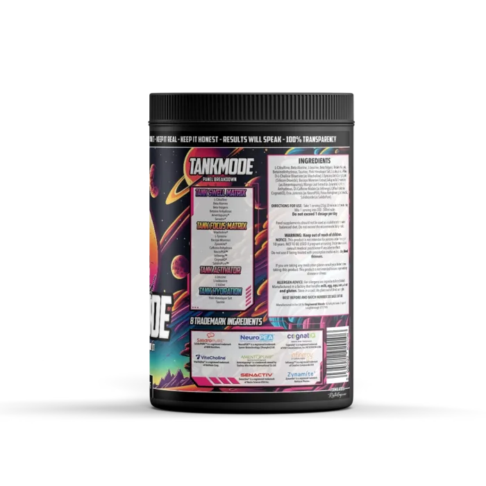 Engineered Muscle Tank mode Ingredients