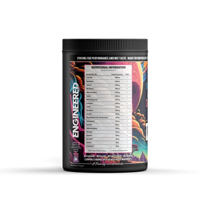 Engineered Muscle Tank mode nutrition