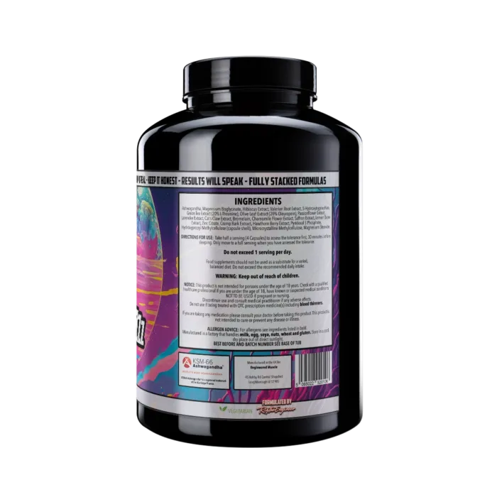 Engineered Muscle Turbo Dreamz Deep sleep matrix and BP support nutrition info