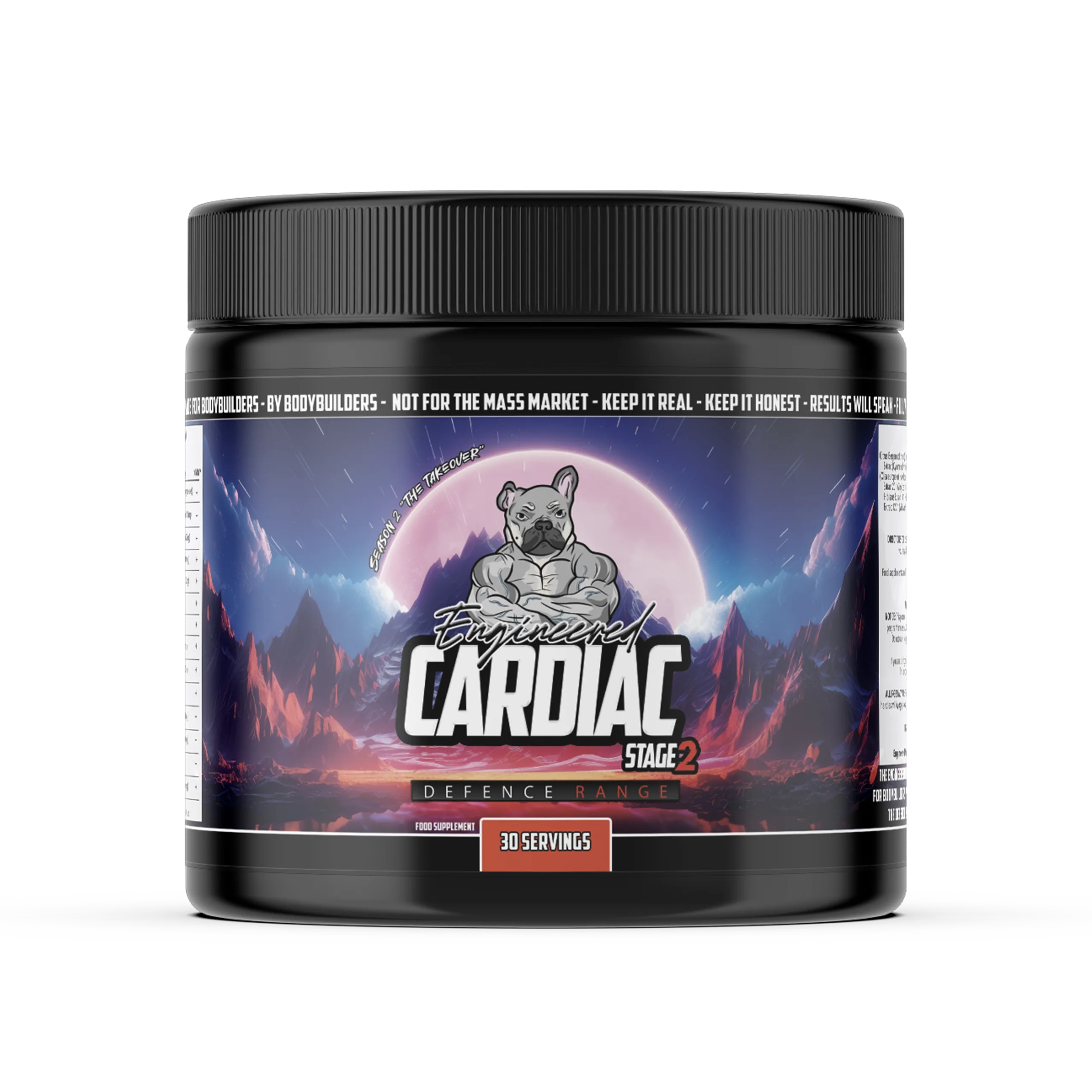 Engineered Muscle Cardiac Stage 2. Part of the Defence Range including ingredients to aid with blood pressure and cardiovascular health.