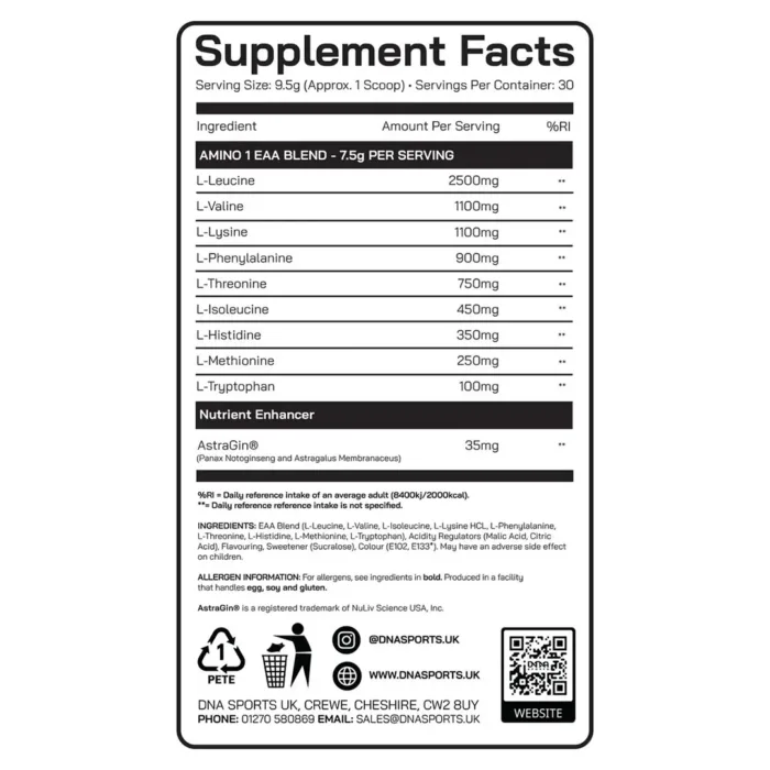 DNA Amino1 EAAS info