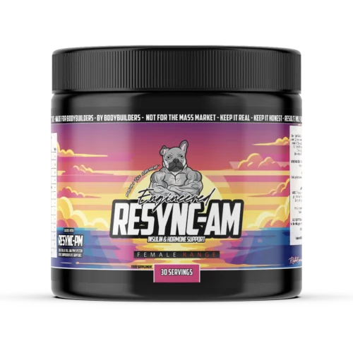Engineered Muscle PCOS female hormone support morning supplement
