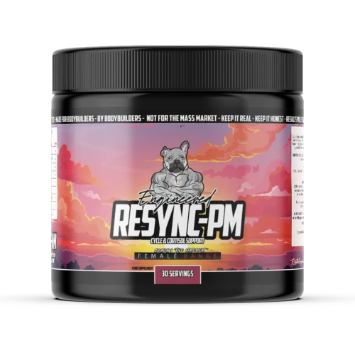 Engineered Muscle PCOS female hormone support evening supplement