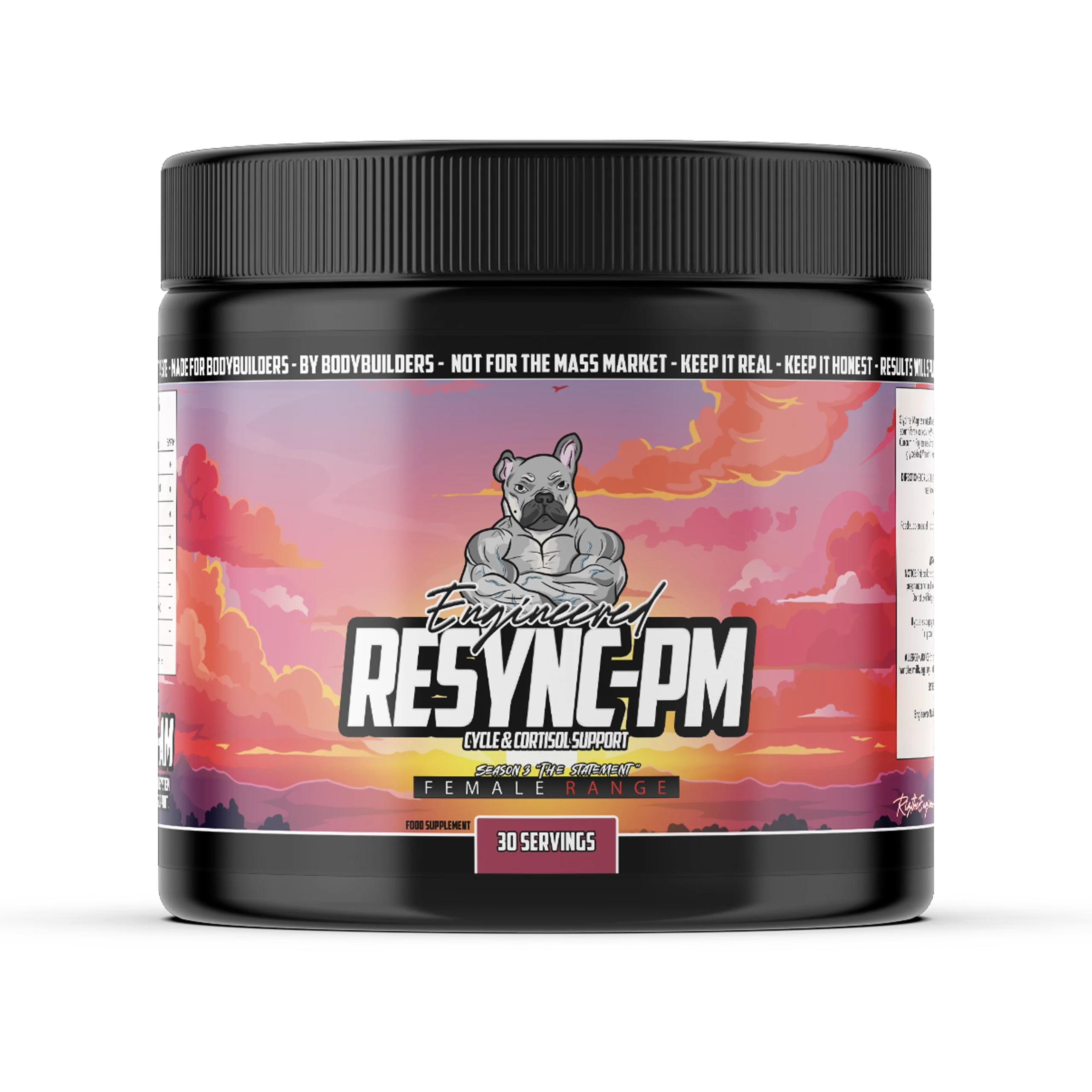 Engineered Muscle PCOS female hormone support evening supplement
