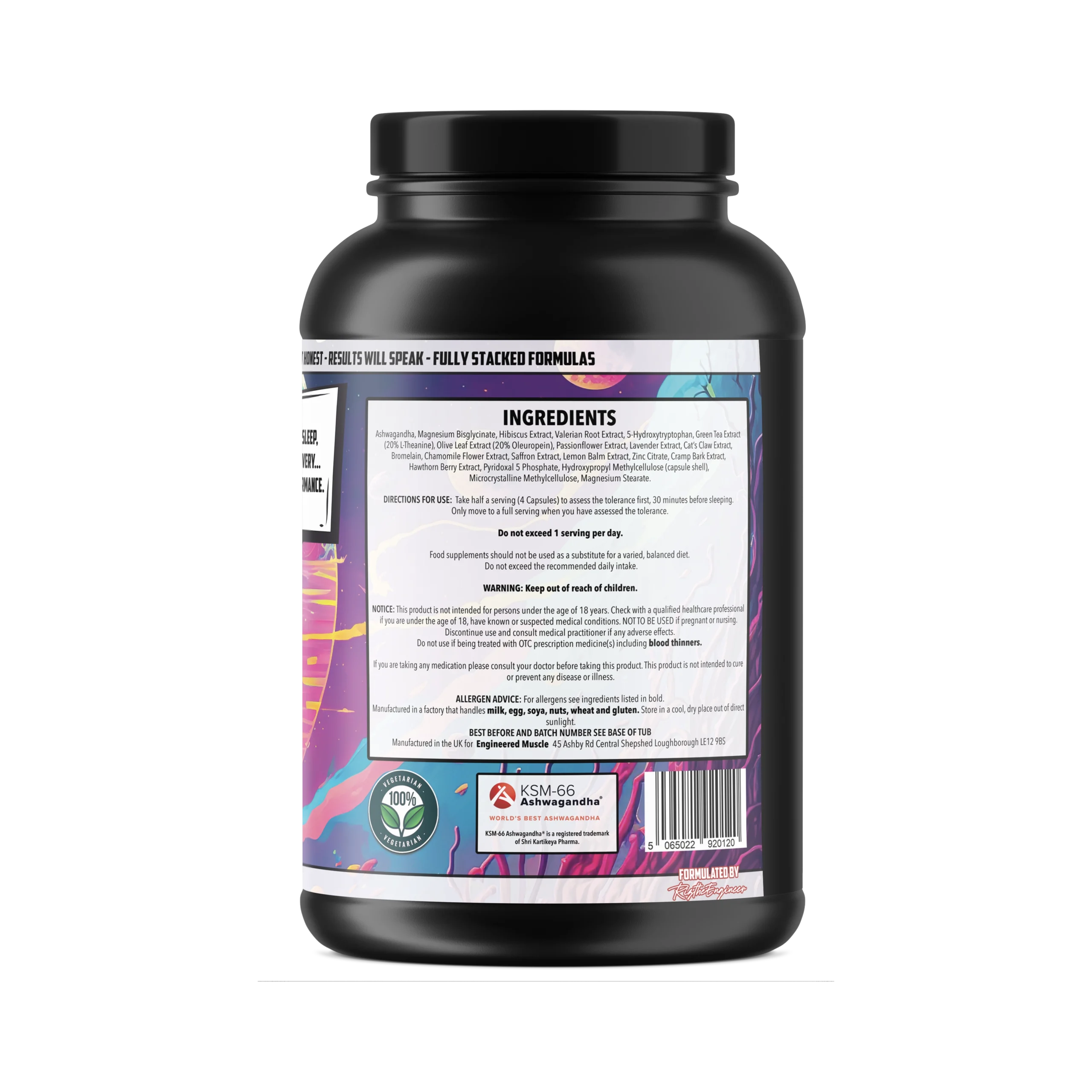 Engineered Muscle Turbo Dreams - Sleep Support Supplement