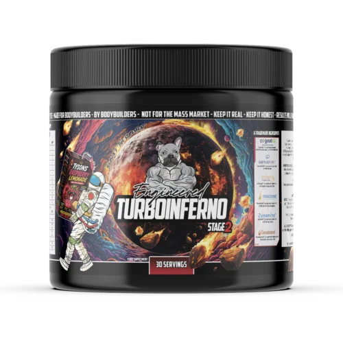 Engineered Muscle Turbo Inferno - Raspberry - Fat Loss Drink